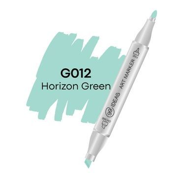 Маркер двосторонній Зелений горизонт, G012, 99IDEAS 811574 фото