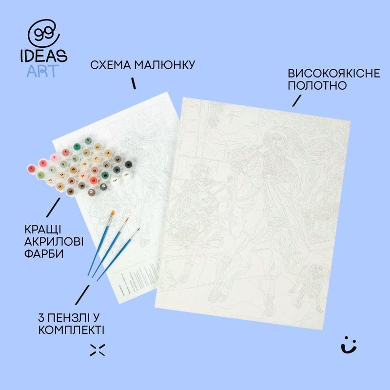 Картина за номерами 99IDEAS "Вузькі канали" 40*50 см, GX7229 804696 фото